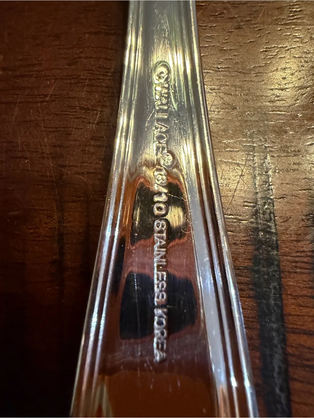 Wallace ROYAL THREAD 18/10 Stainless Steel Flatware Lot - 4 Forks 3 Spoons